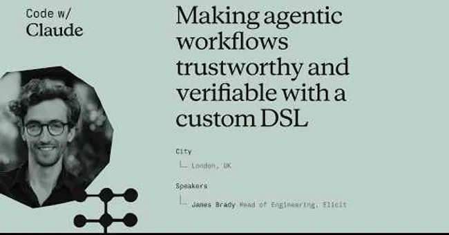 Making agentic workflows trustworthy and verifiable with a custom DSL
