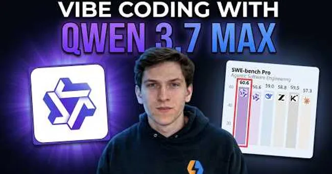 Vibe Coding With Qwen 3.7 Max