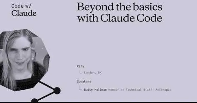 Beyond the basics with Claude Code