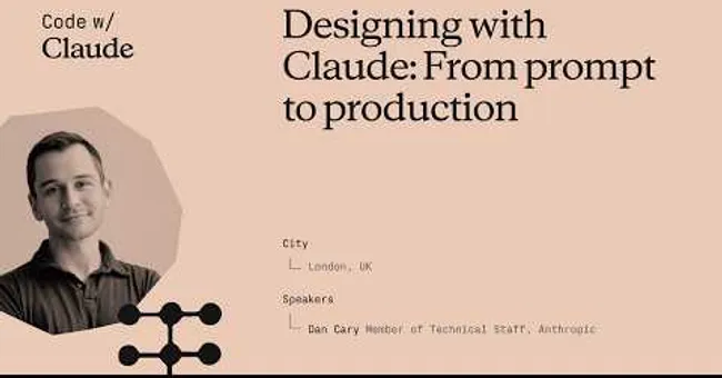 Designing with Claude: From prompt to production