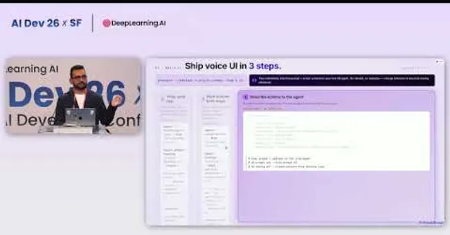 AI Dev 26 x SF | Ashwyn Sharma: Every App Needs a Voice UI. Here's How to Build It