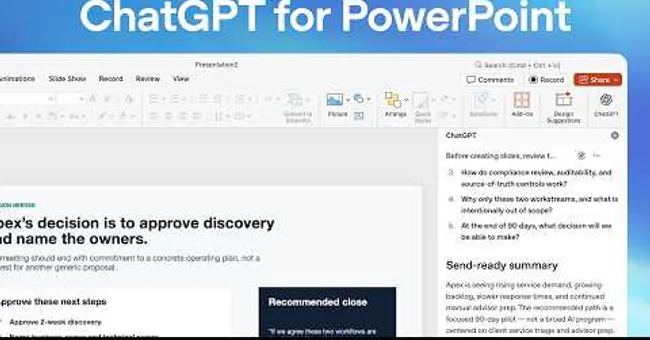 Create and edit presentations faster in PowerPoint