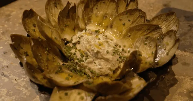 Découvrez notre recette de tapenade d'artichaut façon "ajo blanco"