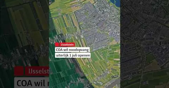 Noodopvang IJsselstein opent uiterlijk 1 juli #shorts