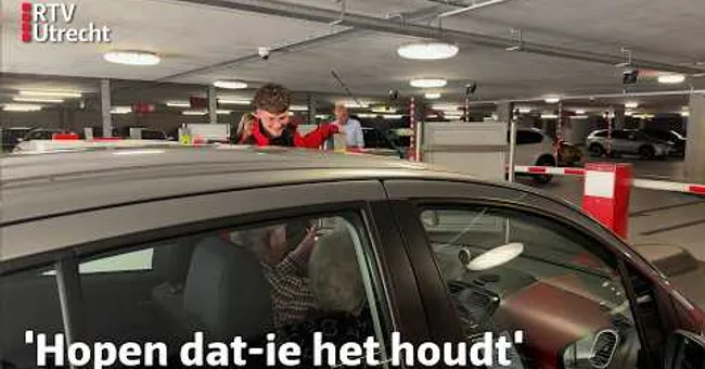 Patiënten opgelucht, maar ook een tikje gestrest om heropende parkeergarage | RTV Utrecht