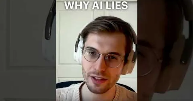 Why AI Lies (And It's Not What You Think) #ai #podcast