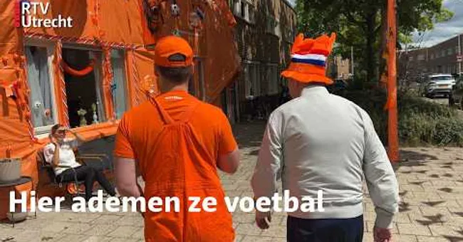 In deze straten is de Oranjekoorts al opgelaaid | RTV Utrecht