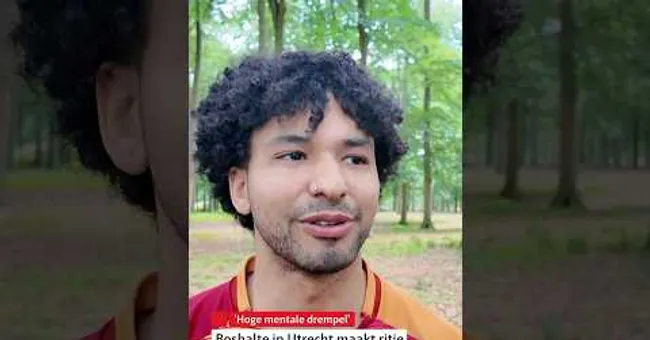 🌲 Boshalte brengt jongeren naar natuur #rtvutrecht #utrecht #natuur #bos