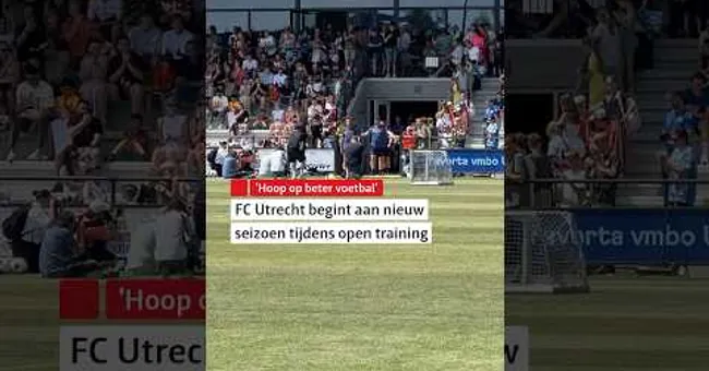 🆕 FC Utrecht begint aan nieuw seizoen tijdens open training #shorts