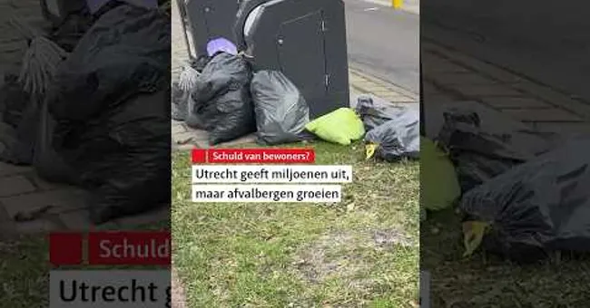 😬 Veel afval in Utrecht #shorts