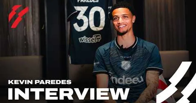 ‘Ik kan niet wachten op de eerste wedstrijd’ 💬 | KEVIN PAREDES