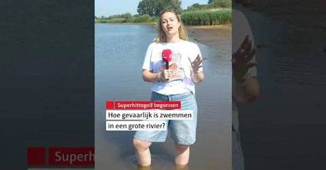 ☀️ Zwemmen in een rivier is gevaarlijker dan je denkt #shorts