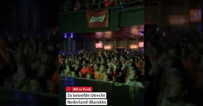 Nederland-Marokko in Utrecht #shorts