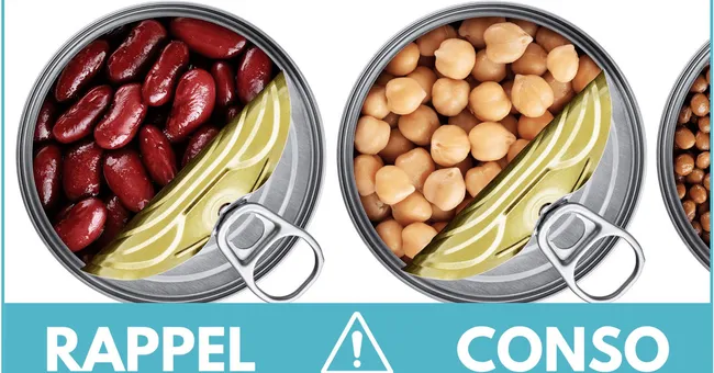Pois chiches, haricots rouges... pourquoi vous ne devez pas consommer ces conserves