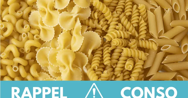 Penne, fusilli, coquillettes... pourquoi ces pâtes font l'objet d'un rappel produit
