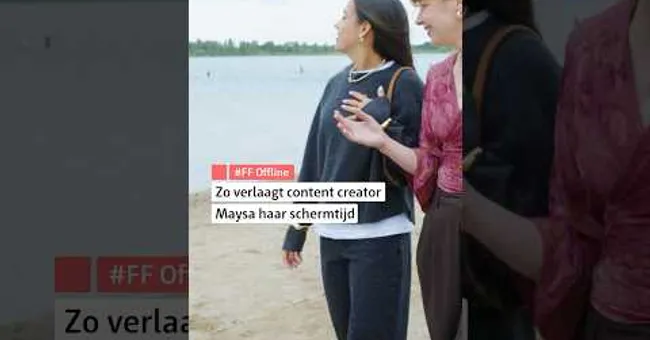 📱 Zo verlaagt Maysa haar schermtijd | RTV Utrecht