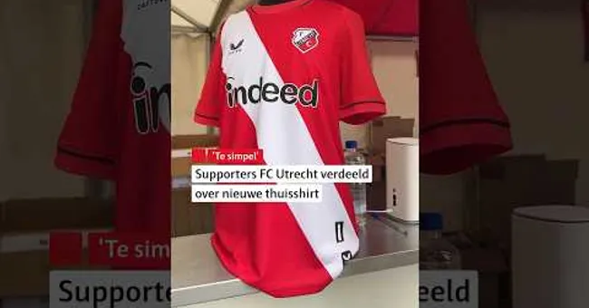 👕 Supporters FC Utrecht verdeeld over nieuwe thuisshirt #shorts